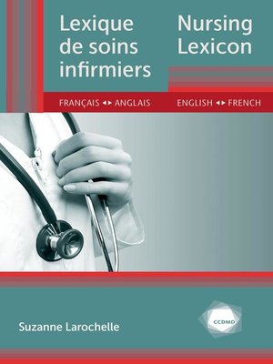 cover image of Lexique de soins infirmiers